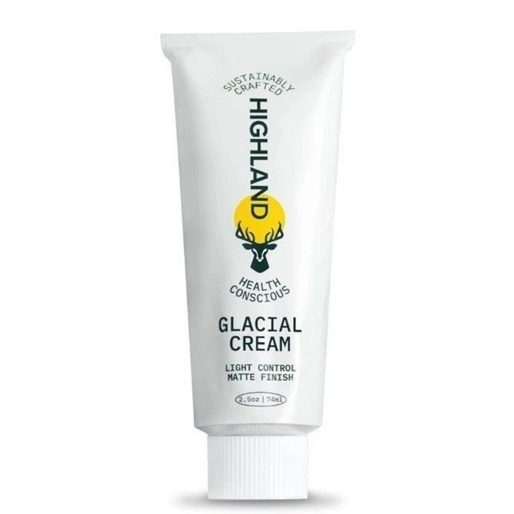 Highland Glacial Cream Hair Styling Cream Smooths Hydrates De-Frizzes NO Sulfate